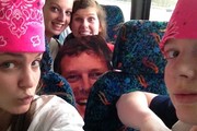 Pink bandanas